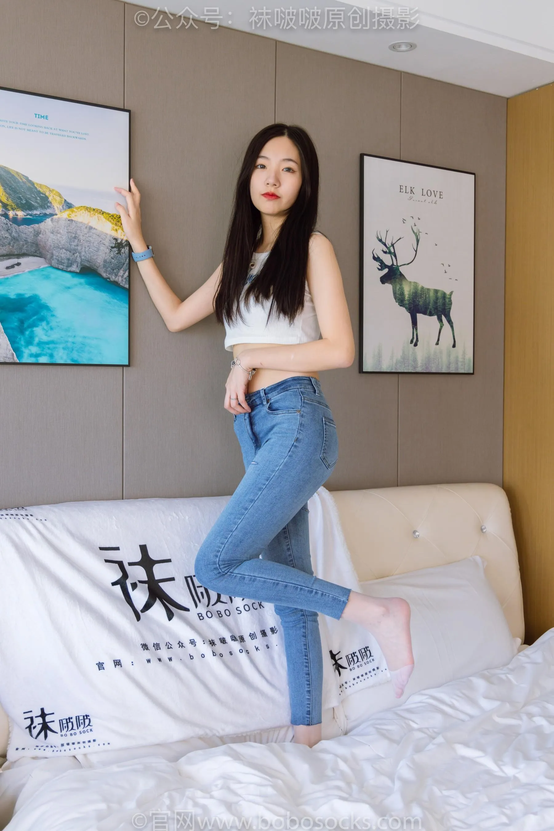 [BoBoSocks袜啵啵]NO.201 小甜豆-高跟鞋、白丝[23] [53P]插图5